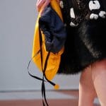 Celine Yellow Clutch Bag with Drawstring Top 2 - Fall 2015 Runway