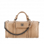 Chanel Beige Bowling Bag - Spring 2015 Act 2