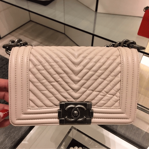 Chanel Surpique Chevron Flap Bag Reference Guide - Spotted Fashion