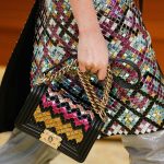 Chanel Black Multicolor Mosaic Boy Bag - Fall 2015 Runway