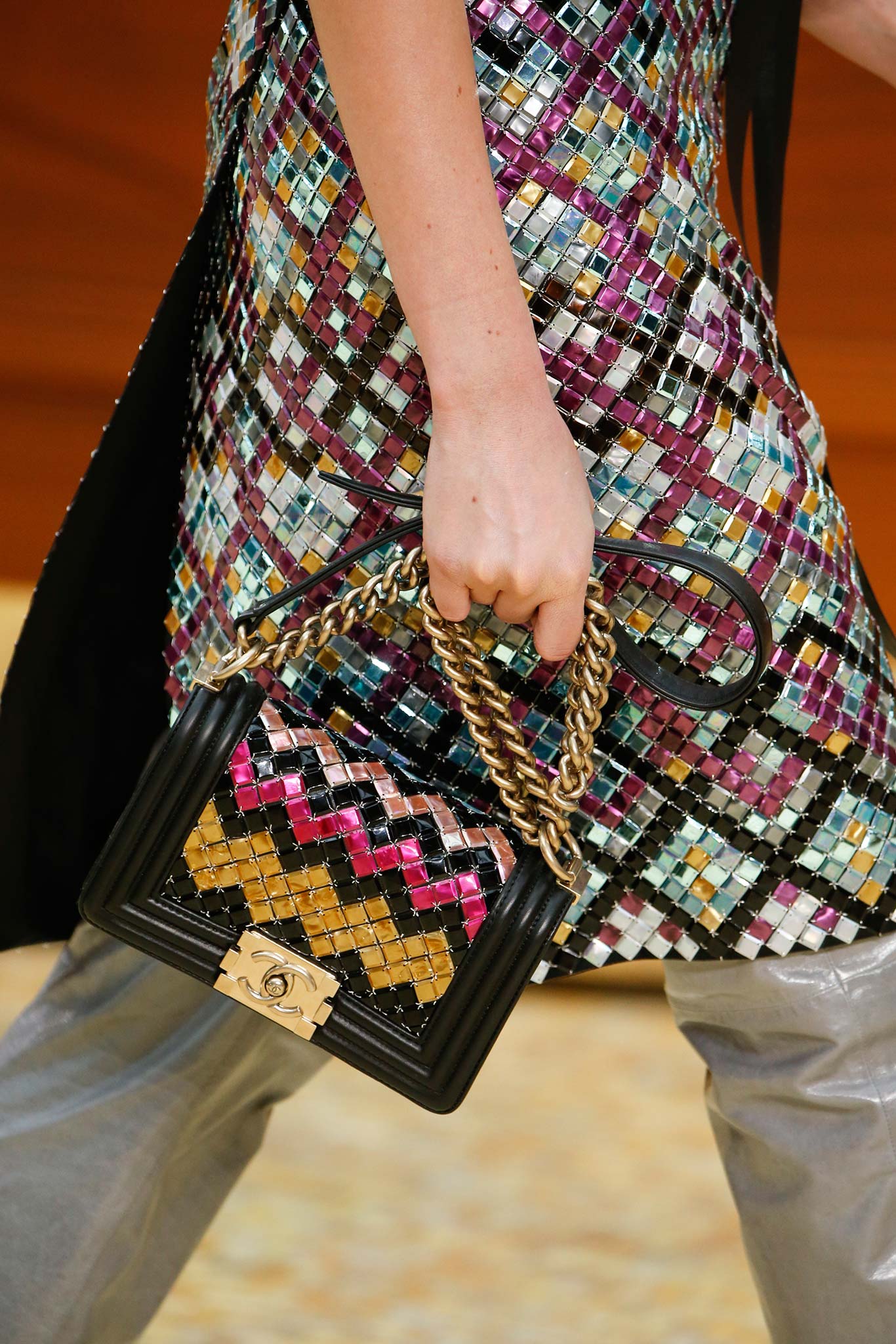 Chanel Fall/Winter 2015 Runway Bag Collection featuring the