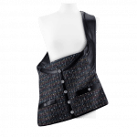 Chanel Black Multicolor Tweed:Lambskin Girl Chanel Bag - Spring 2015 Act 2