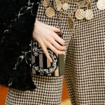 Chanel Black/Gold 5 Mosaic Embellished Clutch Bag - Fall 2015 Runway