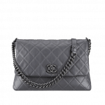 Chanel Grey Satchel Couture Bag - Spring 2015 Act 2
