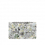 Chanel Multicolor Floral Tweed Chevron Medium Flap Bag - Spring 2015 Act 2