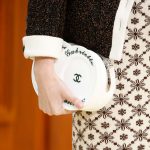 Chanel White Plate Clutch Bag - Fall 2015 Runway