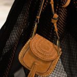 Chloe Tan Suede Shoulder Bag with Tassel - Fall 2015 Runway