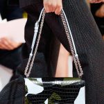Dior Black/White/Dior Grey/Burgundy Lady Dior Bag - Fall 2015 Runway Green Crocodile Diorama Flap Bag - Fall 2015 Runway