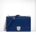 Dior Blue Diorama Flap Bag - Spring 2015
