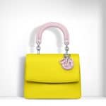 Dior Bright Yellow/Rose Dragee Be Dior Mini Bag - Spring 2015