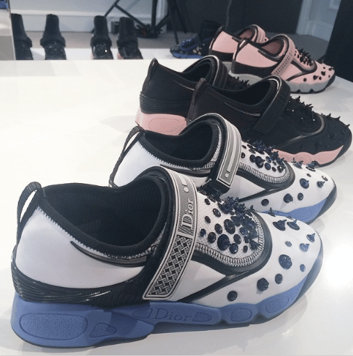 Dior Embellished Sneakers - Pre-Fall 2015