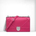 Dior Fuchsia Diorama Flap Bag - Spring 2015