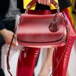 Dior Red Flap Bag - Fall 2015 Runway