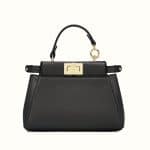 Fendi Black Micro Peekaboo Bag