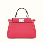 Fendi Fuchsia Micro Peekaboo Bag