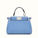 Fendi Light Blue Micro Peekaboo Bag
