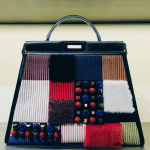 Fendi Multicolor Embellished Peekaboo Bag - Fall 2015