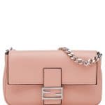 Fendi Pink Micro Baguette Bag