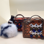 Fendi Python Embellished By The Ways Bags and Karlito Charm - Fall 2015
