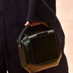 Hermes Black Sac Poudrier Compact Bag 5 - Fall 2015 Runway