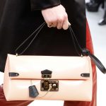 Louis Vuitton Beige Flap Bag - Fall 2015 Runway