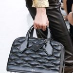 Louis Vuitton Black Malletage Dora Bag - Fall 2015 Runway