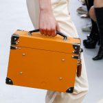 Louis Vuitton Orange Mini Trunk Bag - Fall 2015 Runway