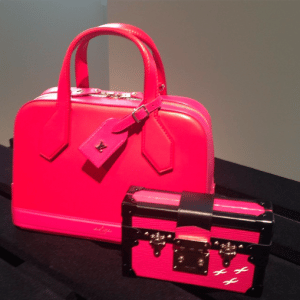 Louis Vuitton Pink Dora/Petite Malle Bags - Pre-Fall 2015