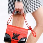 Louis Vuitton Red/Black Epi Twist Bag - Fall 2015 Runway