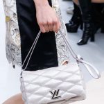 Louis Vuitton Silver Malletage Twist Bag - Fall 2015 Runway