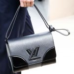 Louis Vuitton Silver/Black Epi Twist Bag - Fall 2015 Runway