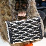 Louis Vuitton Silver/Black Malletage Mini Trunk Bag 2 - Fall 2015 Runway