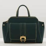 Paula Cademartori Green/Gold Tote Bag - Fall 2015