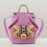 Paula Cademartori Pink with Star Prints Petite Ivy Backpack Bag - Fall 2015