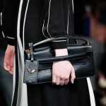 Valentino Black Clutch Bag with Handle 3 - Fall 2015 Runway