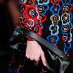 Valentino Black Clutch Bag with Strap - Fall 2015 Runway