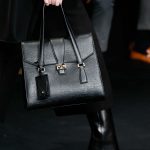 Valentino Black Flap Tote Bag - Fall 2015 Runway