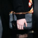 Valentino Black with Gold Chain Strap Flap Bag - Fall 2015 Runway