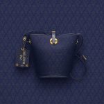 Valentino Dark Blue Eye On You Viva Valentino Bucket Bag