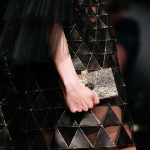 Valentino Silver/Gold Embellished Clutch Bag - Fall 2015 Runway