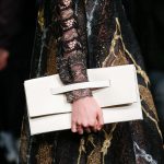 Valentino White Mime Clutch Bag - Fall 2015 Runway