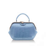 Bulgari Chalcedony Blue Lizard Serpenti Hypnotic Top Hanle Mini Bag