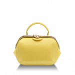 Bulgari Lemon Lizard Serpenti Hypnotic Top Handle Mini Bag