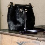 Chloe Pony Small Gala Bucket Bag