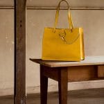 Chloe Faye Tote in Yellow