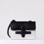 Celine Black/White Symmetrical Medium Bag