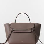 Celine Dune Drummed Calfskin Belt Bag