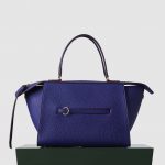 Celine Indigo Bullhide Small Ring Bag