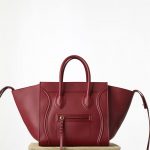 Celine Red Calfskin Phantom Medium Bag