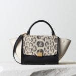 Celine Seashell Anaconda/Python Trapeze Small Bag